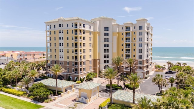 4071 S Atlantic Ave Unit 803, New Smyrna Beach, FL 32169 - view of building exterior with a water view