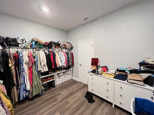 2926 Crest Wave Dr, Clermont, FL 34711 - spacious closet featuring wood finished floors