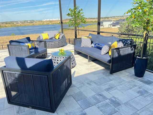 2926 Crest Wave Dr, Clermont, FL 34711 - view of patio with outdoor lounge area