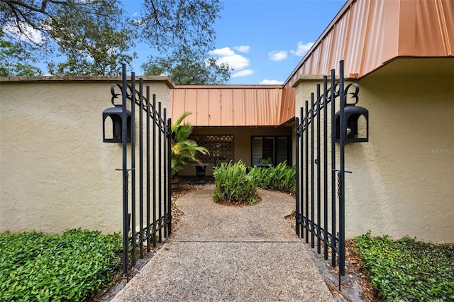view of gate