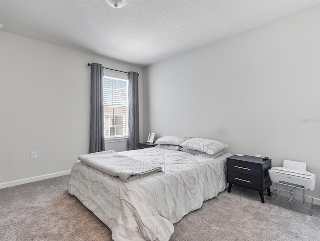 2812 Bright Bird Ln, Winter Park, FL 32792 - carpeted bedroom with baseboards and a textured ceiling