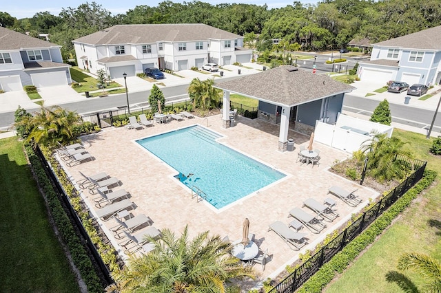 2812 Bright Bird Ln, Winter Park, FL 32792 - community pool featuring fence and a residential view