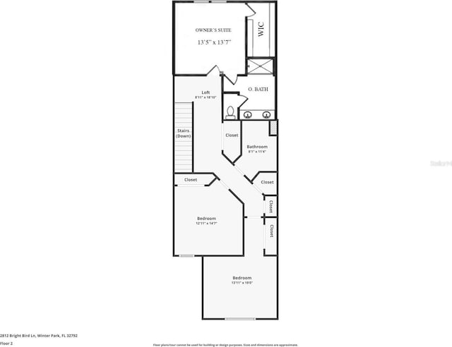 2812 Bright Bird Ln, Winter Park, FL 32792 - view of layout