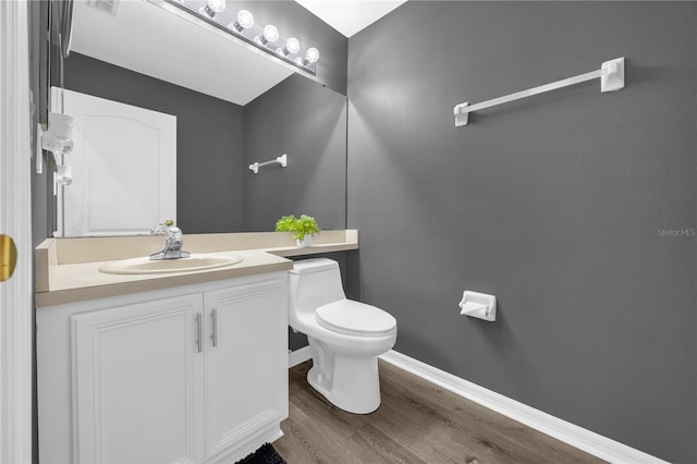 1114 Landale Ct, Orlando, FL 32828 - bathroom featuring vanity and wood finished floors