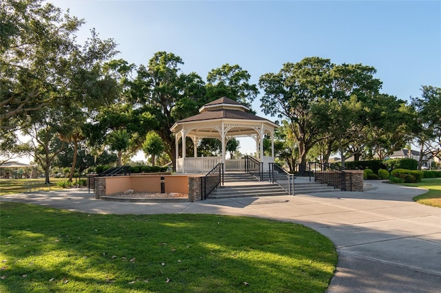 690 Cascading Creek Ln, Winter Garden, FL 34787 - view of home's community featuring a gazebo and a yard