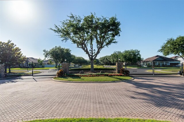 690 Cascading Creek Ln, Winter Garden, FL 34787 - view of street featuring a gated entry, a gate, and curbs