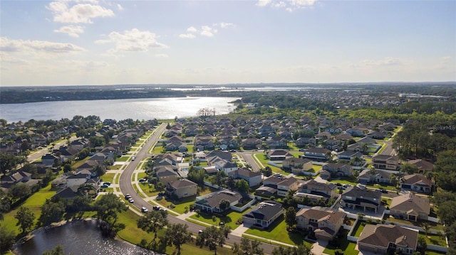 690 Cascading Creek Ln, Winter Garden, FL 34787 - aerial view featuring a water view and a residential view