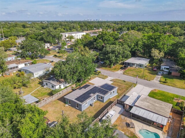 4514 Southmore Dr, Orlando, FL 32812 - drone / aerial view featuring a forest view