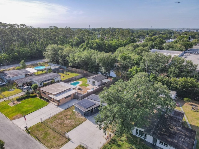 4514 Southmore Dr, Orlando, FL 32812 - birds eye view of property featuring a forest view