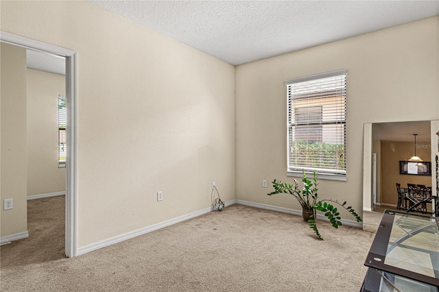 141 Campanello Ct, Daytona Beach, FL 32117 - unfurnished bedroom with carpet floors, multiple windows, baseboards, and a textured ceiling