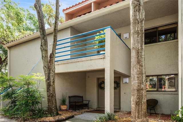 view of property