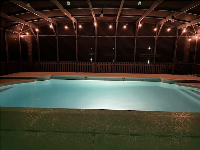 view of pool