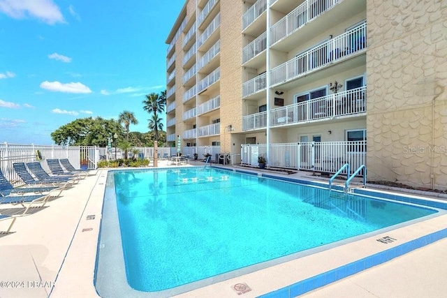 145 N Halifax Ave Unit 205, Daytona Beach, FL 32118 - community pool with fence