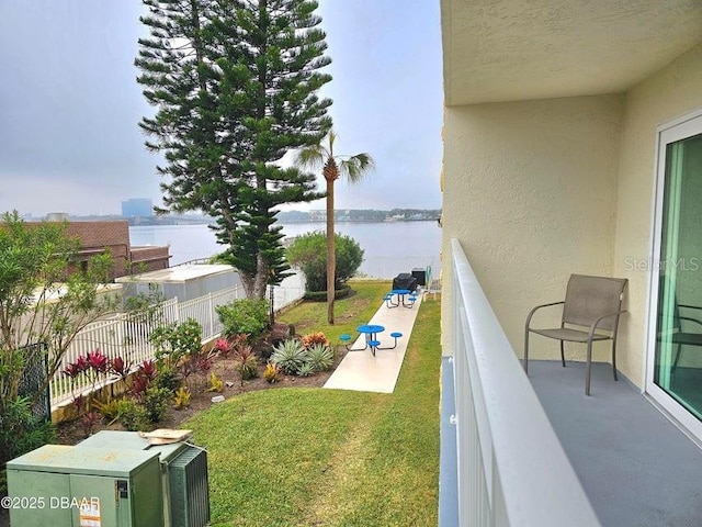 145 N Halifax Ave Unit 205, Daytona Beach, FL 32118 - balcony with a water view