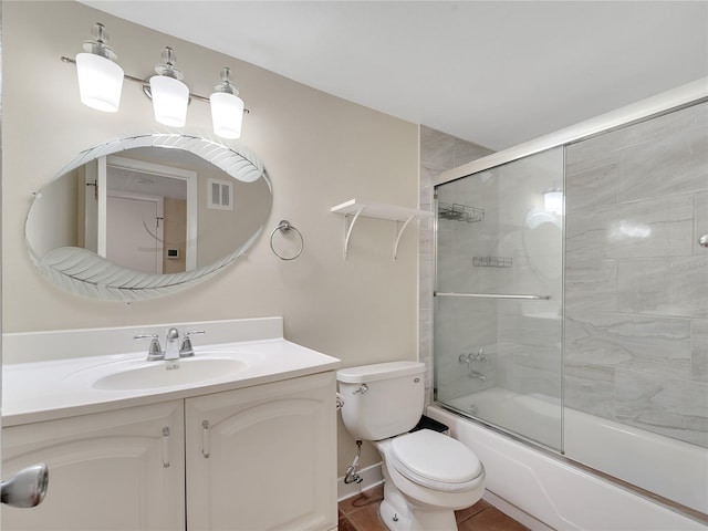 200 Saint Andrews Blvd Unit 2306, Winter Park, FL 32792 - full bath featuring vanity, combined bath / shower with glass door, and tile patterned flooring