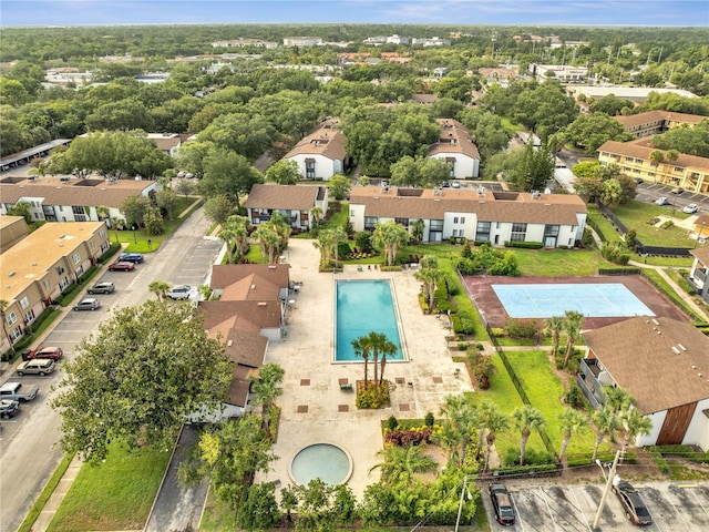 200 Saint Andrews Blvd Unit 2306, Winter Park, FL 32792 - bird's eye view of a pool area