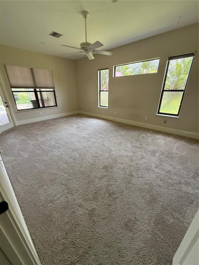 708 Palenci Ct, Winter Springs, FL 32708 - unfurnished room featuring carpet, baseboards, and ceiling fan
