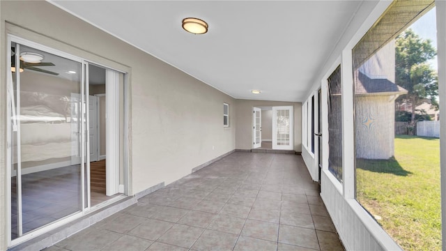 1458 Heather Way, Kissimmee, FL 34744 - unfurnished sunroom with a healthy amount of sunlight
