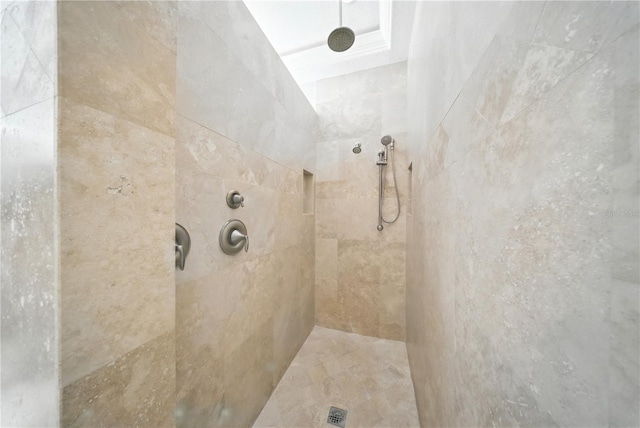 7624 Pointe Venezia Dr, Orlando, FL 32836 - bathroom featuring a tile shower