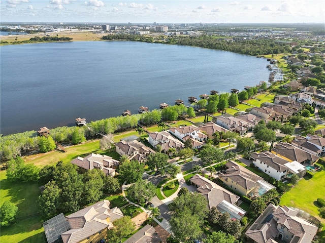 7624 Pointe Venezia Dr, Orlando, FL 32836 - aerial perspective of suburban area with a nearby body of water
