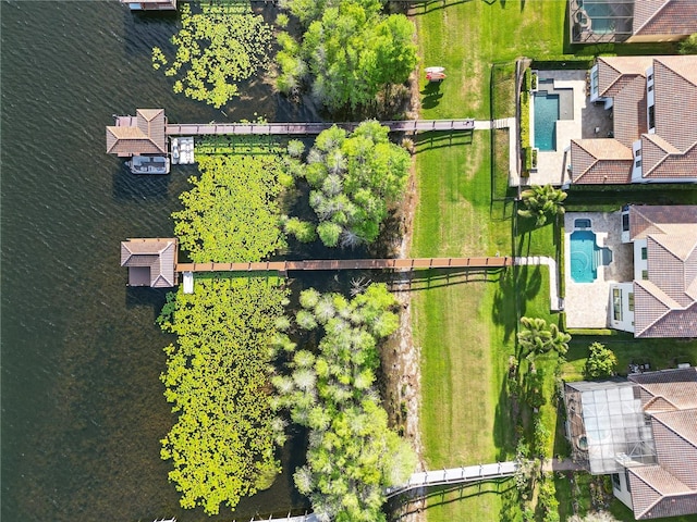 7624 Pointe Venezia Dr, Orlando, FL 32836 - drone / aerial view of a large body of water