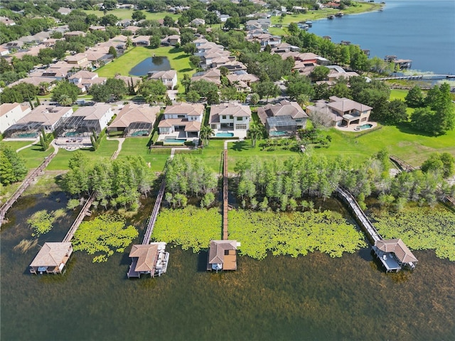 7624 Pointe Venezia Dr, Orlando, FL 32836 - view of property location with a large body of water and nearby suburban area