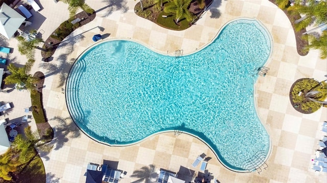 view of community pool