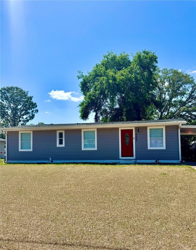 9400 SE 119th St, Belleview, FL 34420 - view of single story home
