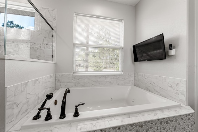 42368 W Cashew Ct, Eustis, FL 32736 - bathroom with a whirlpool tub