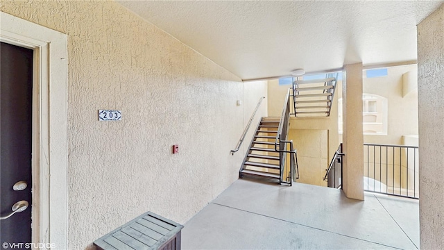 view of staircase