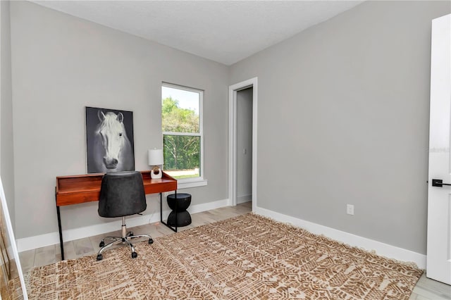 6725 SW 131st Cir, Ocala, FL 34481 - office with baseboards and wood finished floors