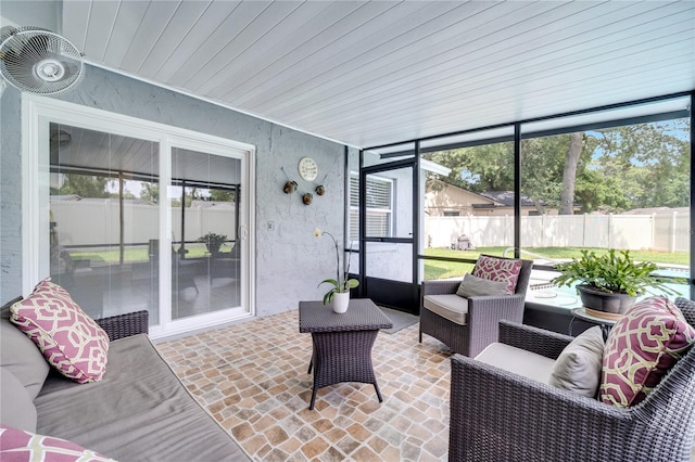 819 Haulover Dr, Altamonte Springs, FL 32714 - sunroom with plenty of natural light and outdoor lounge area