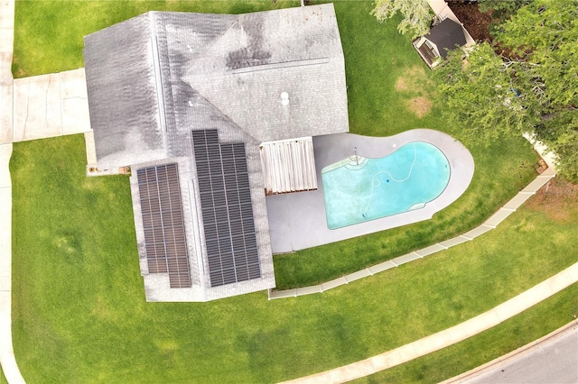 819 Haulover Dr, Altamonte Springs, FL 32714 - aerial view of property and surrounding area featuring a pool area