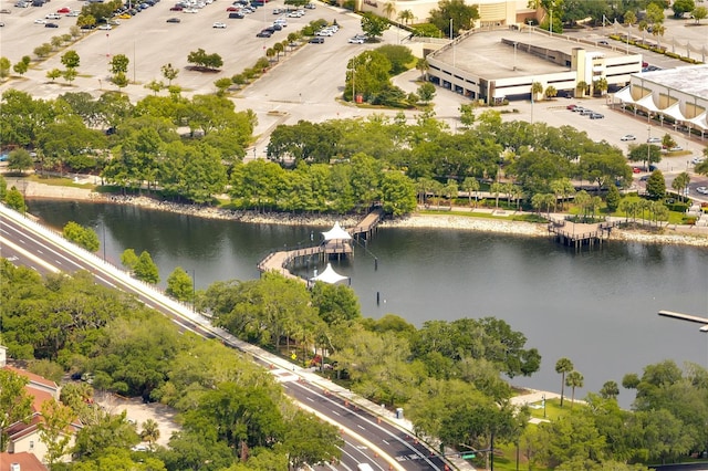 819 Haulover Dr, Altamonte Springs, FL 32714 - bird's eye view of a large body of water and a tree filled landscape