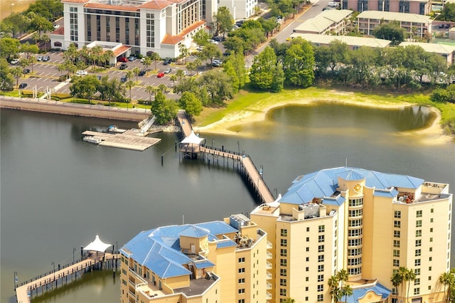 819 Haulover Dr, Altamonte Springs, FL 32714 - aerial view of a large body of water and apartment complex