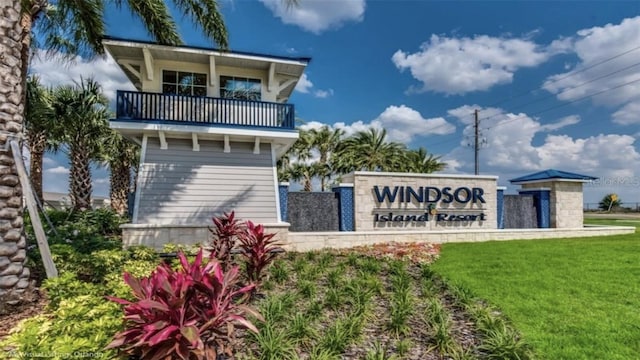 3806 Lana Ave, Davenport, FL 33897 - community sign featuring a yard