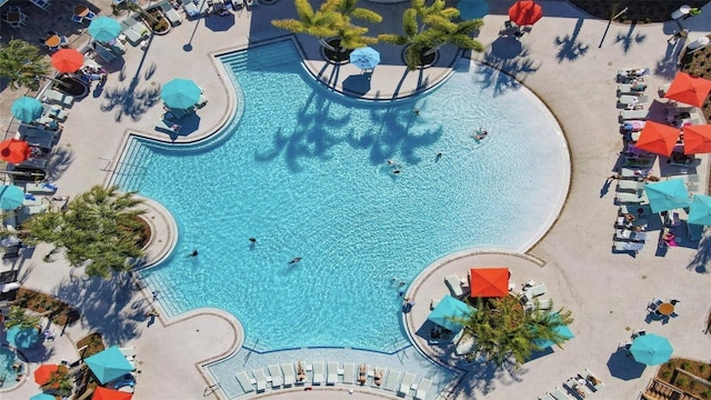 3806 Lana Ave, Davenport, FL 33897 - bird's eye view of a pool
