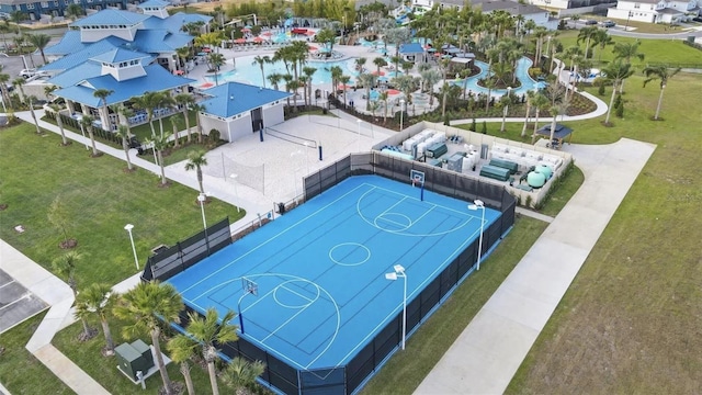 3806 Lana Ave, Davenport, FL 33897 - aerial view of a pool area