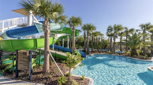 3806 Lana Ave, Davenport, FL 33897 - community pool with a water slide