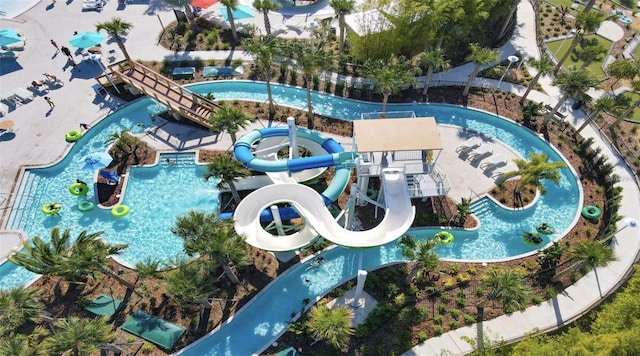 3806 Lana Ave, Davenport, FL 33897 - drone / aerial view of a pool