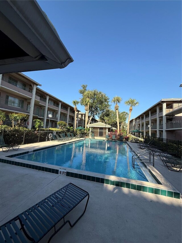 131 Water Front Way Unit 110, Altamonte Springs, FL 32701 - pool with fence and a patio