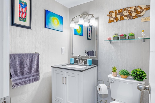 2175 Golf Isle Dr Unit 1022, Melbourne, FL 32935 - bathroom with toilet and vanity