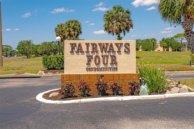 2175 Golf Isle Dr Unit 1022, Melbourne, FL 32935 - community / neighborhood sign with a lawn
