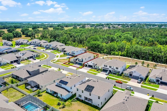4485 Renly Ln, Clermont, FL 34711 - aerial view of residential area with property parcel outlined