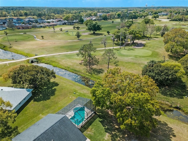2710 Alabaster Ave, Orlando, FL 32833 - birds eye view of property featuring a residential view, a water view, and golf course view