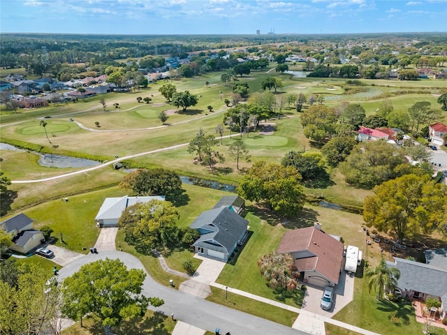 2710 Alabaster Ave, Orlando, FL 32833 - aerial view with view of golf course, a water view, and a residential view