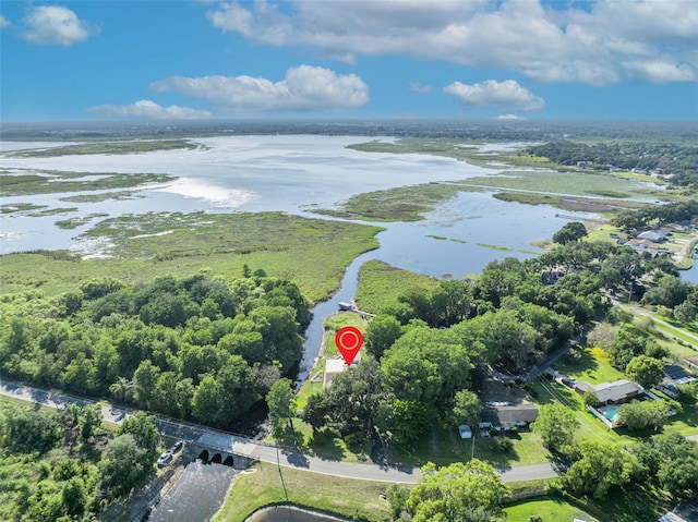 1003 Shore Dr, Kissimmee, FL 34744 - drone / aerial view featuring a water view