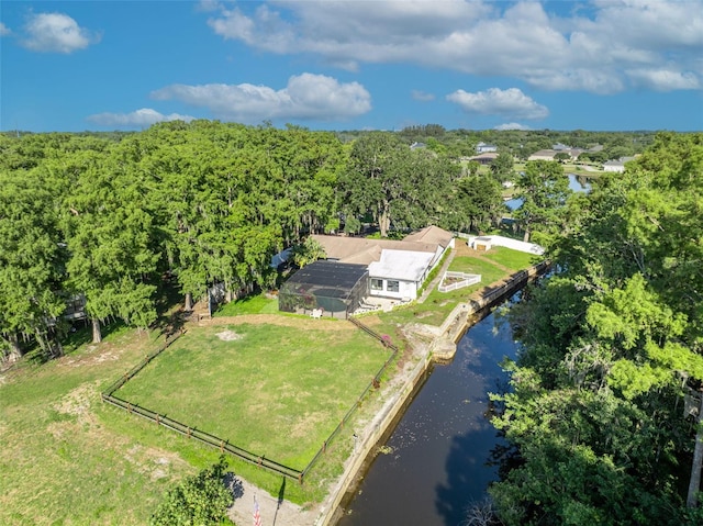 1003 Shore Dr, Kissimmee, FL 34744 - drone / aerial view with a water view