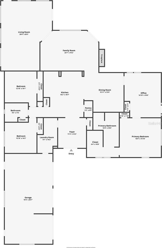 1003 Shore Dr, Kissimmee, FL 34744 - floor plan