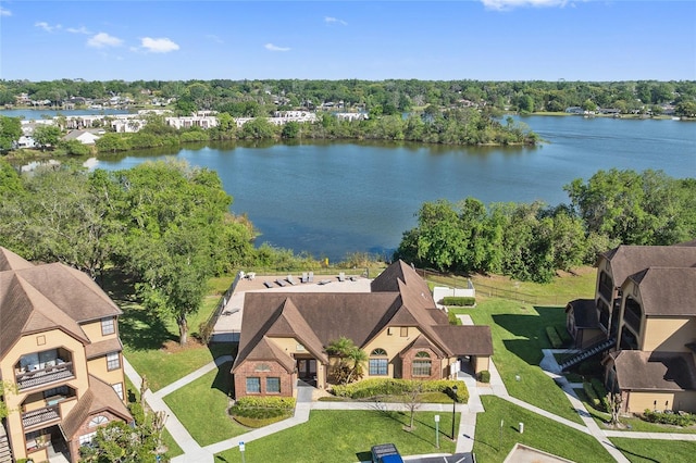 390 Lake Placid Ct Unit 304, Altamonte Springs, FL 32701 - drone / aerial view with a water view